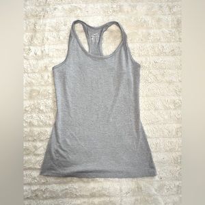 Womens Nike Dri fit racer back tank gray XS